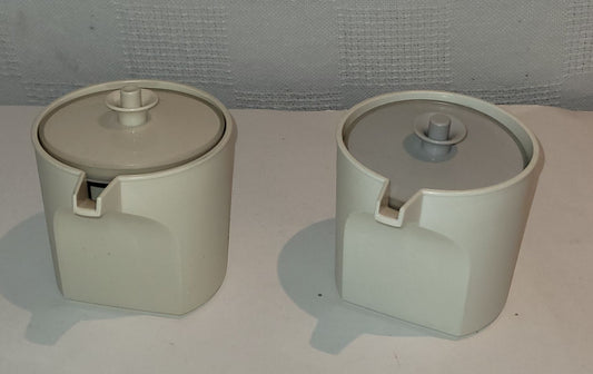 Ensemble sucrier et crémier Tupperware