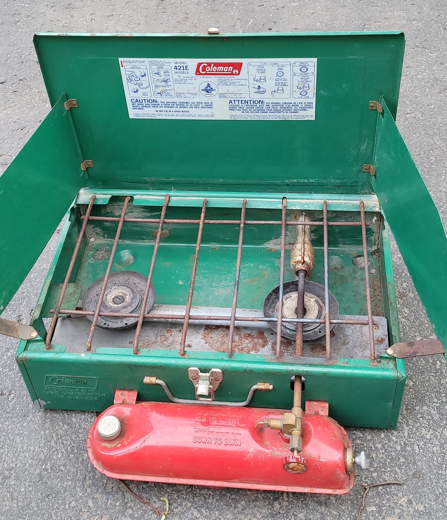 Poêle de camping Coleman – La brocante à My - Main Image