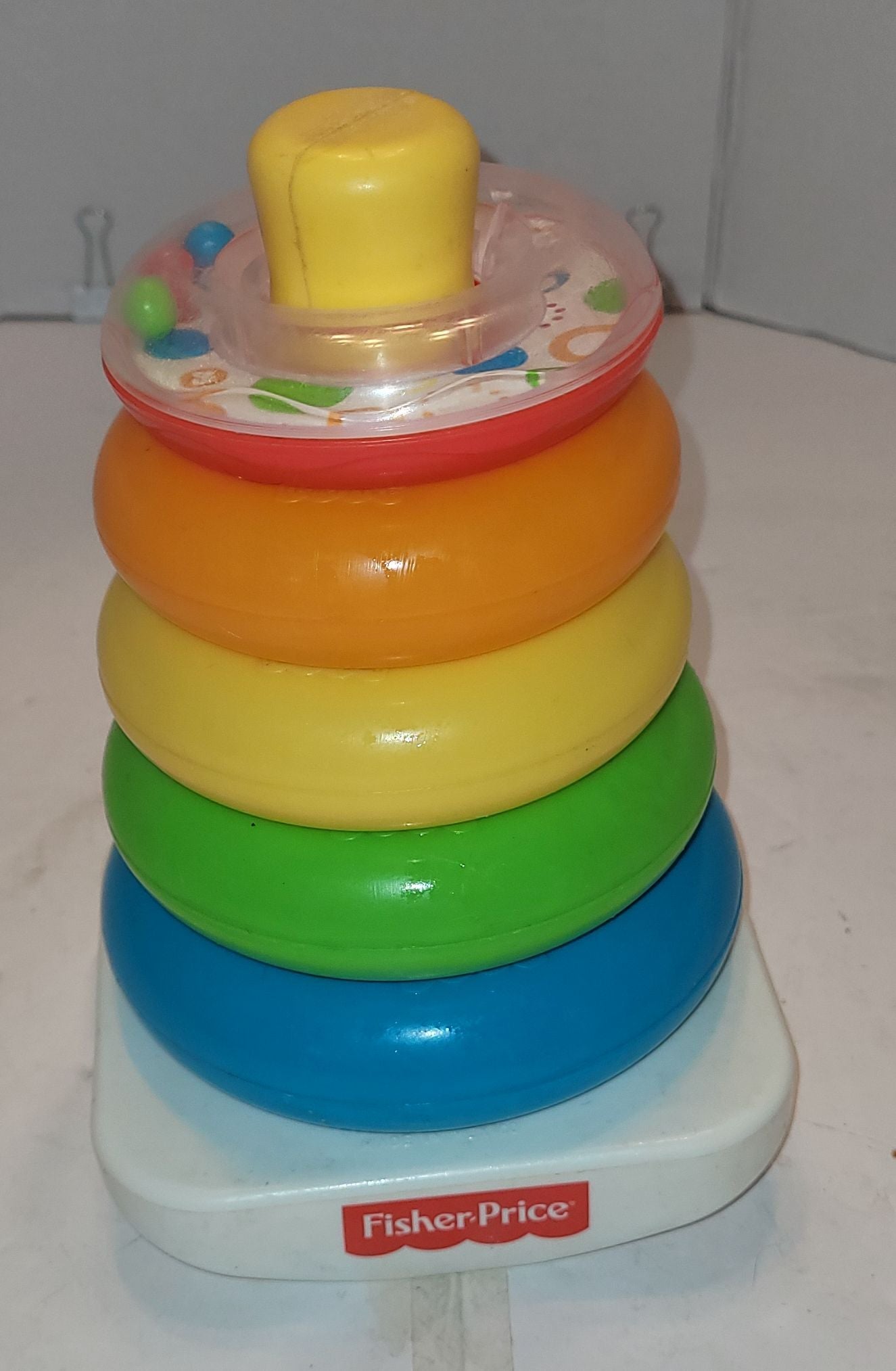 Pyramide d'anneaux Fisher Price