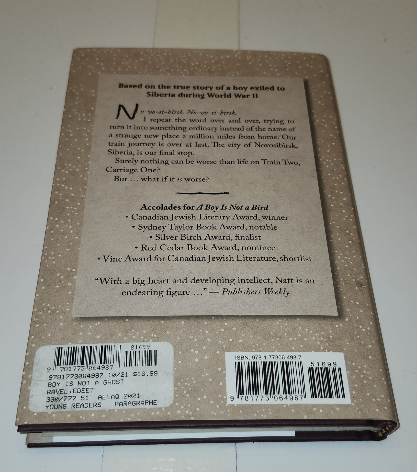 Livre A Boy is not a ghost de Edeet Ravel