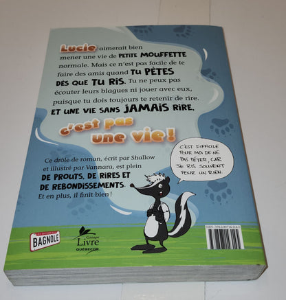 Livre Lucie La Mouffette de Shallow et Vannara