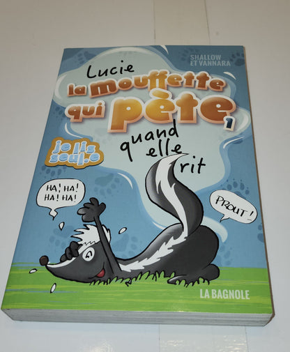 Livre Lucie La Mouffette de Shallow et Vannara
