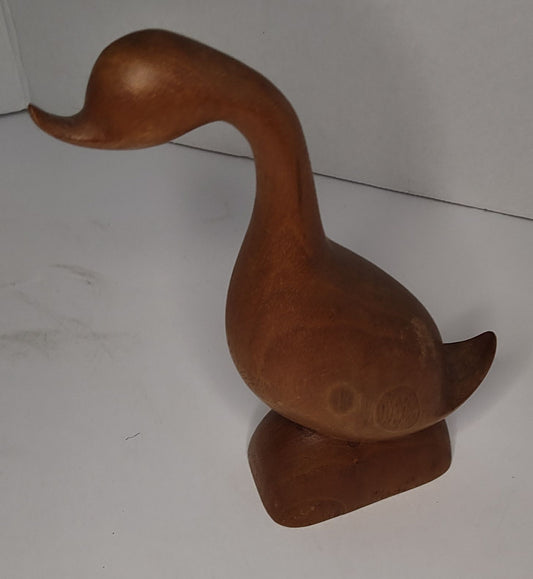 Sculpture canard en bois