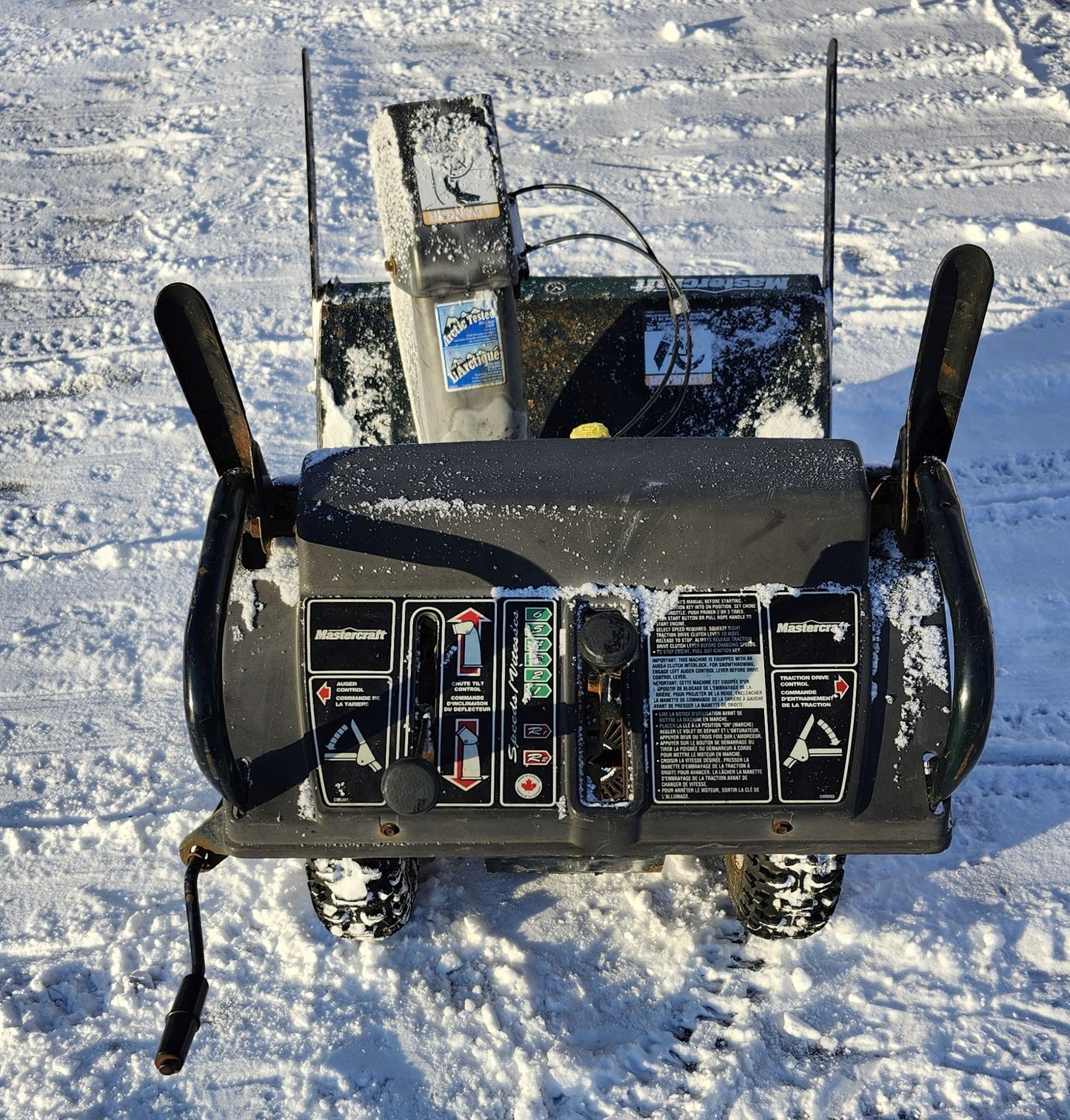 Souffleur à neige Mastercraft