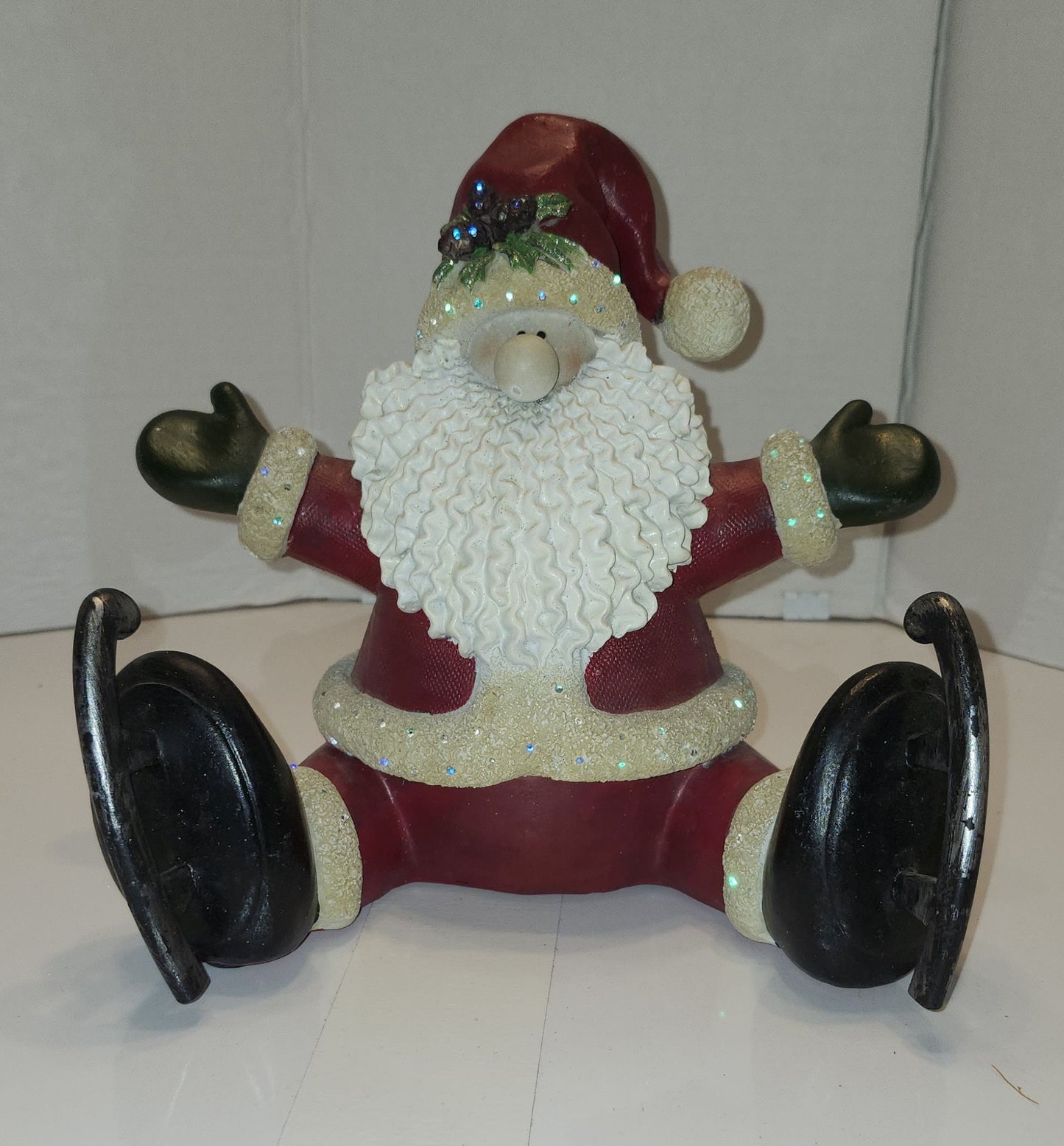 Statuette de Père Noël en céramique