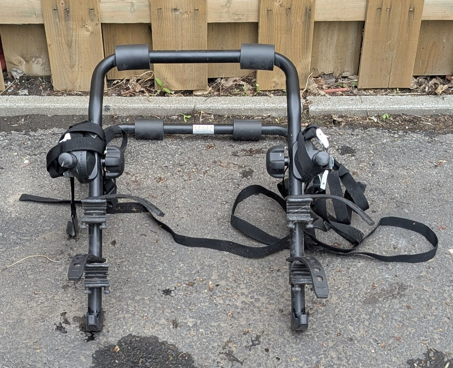 Support pour 2 vélos