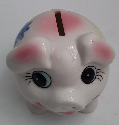 Tirelire en céramique en forme de cochon