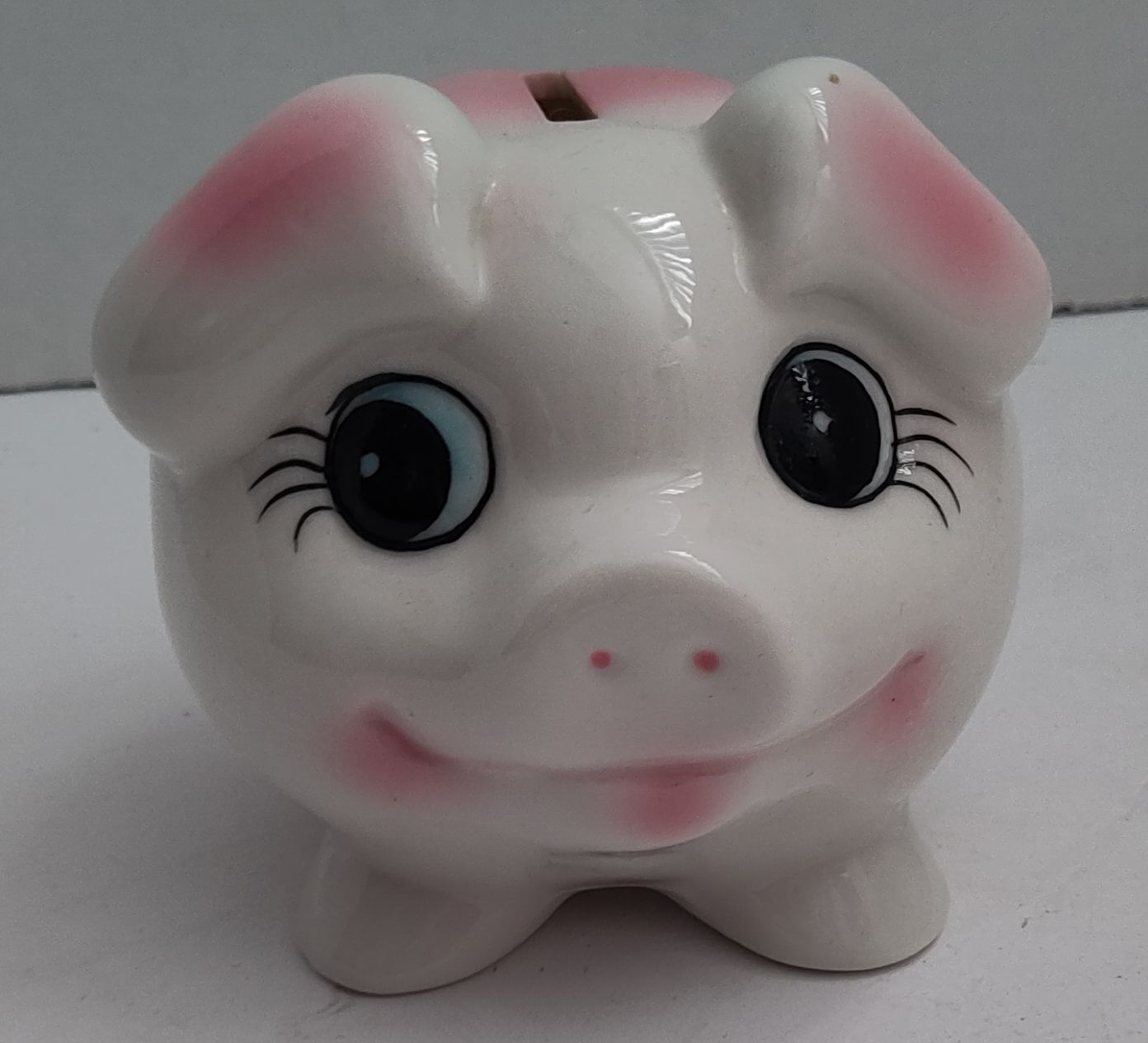 Tirelire en céramique en forme de cochon