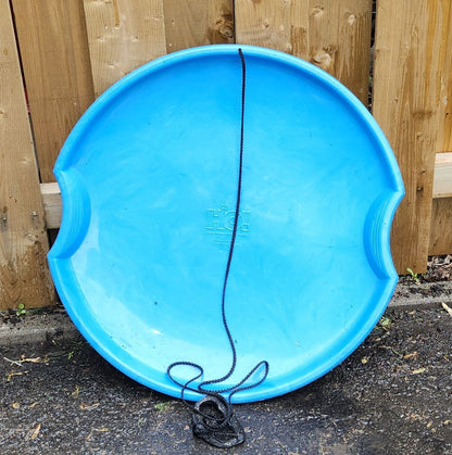 Luge en plastique rond H2O