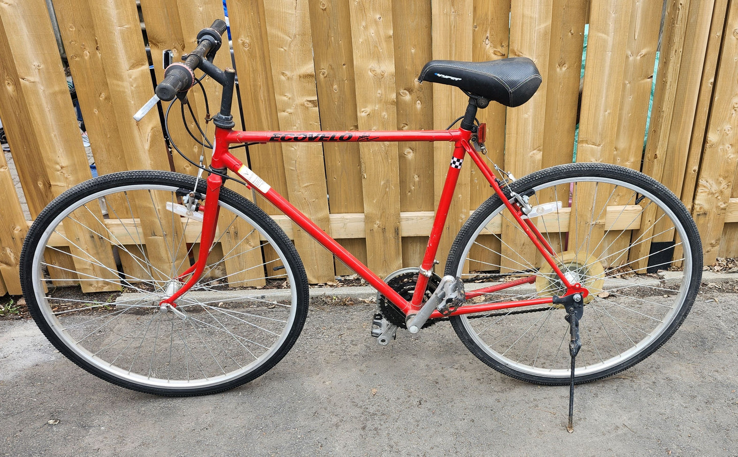 Vélo 700 X 35C Ecovelo rouge