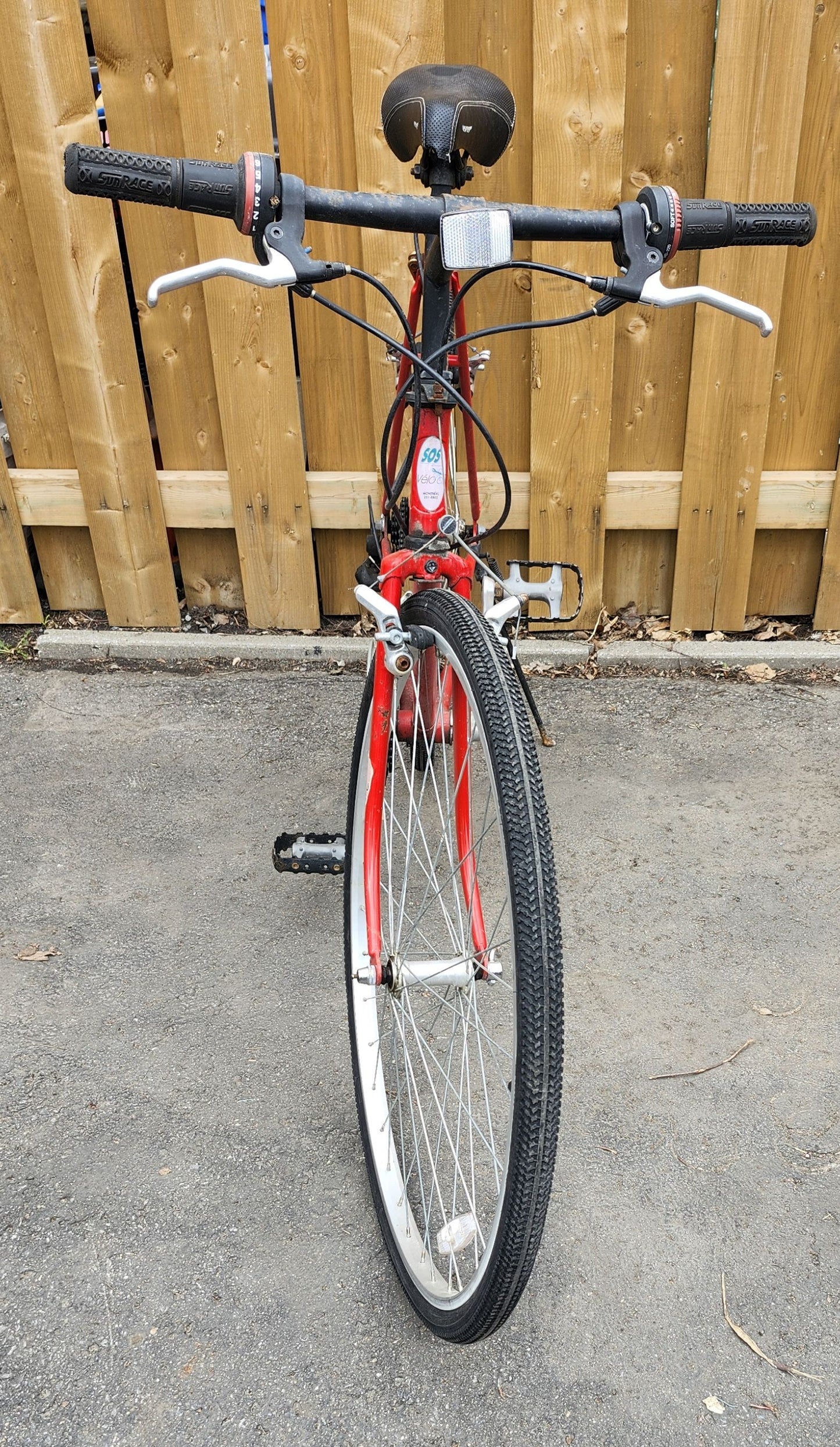 Vélo 700 X 35C Ecovelo rouge