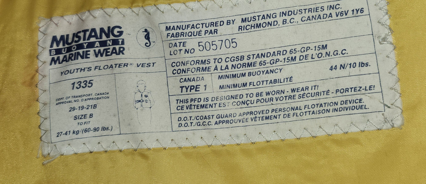 Veste de sauvetage enfant