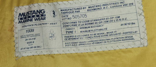 Veste de sauvetage enfant
