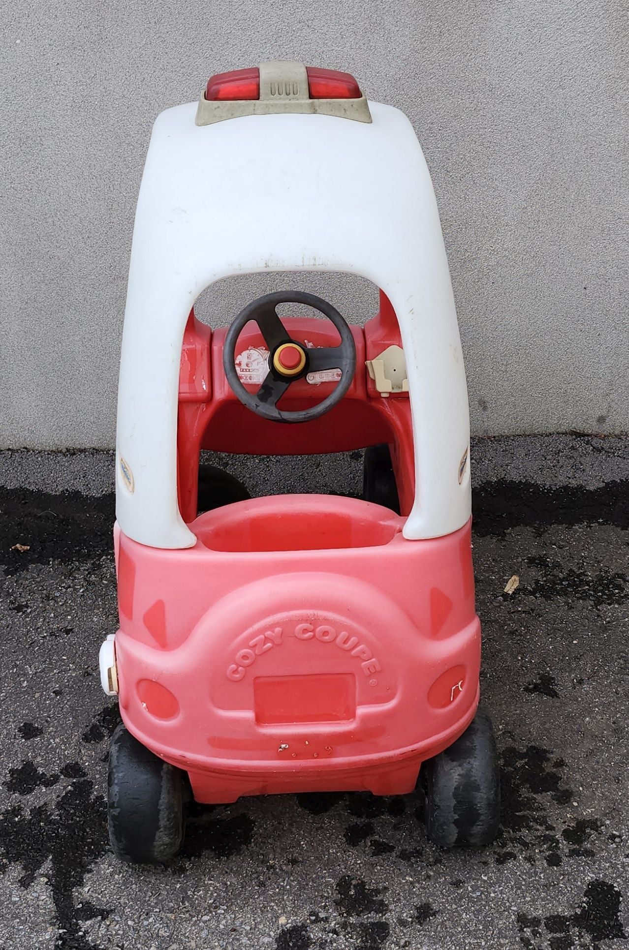 Voiture Cozy Coupe de pompier