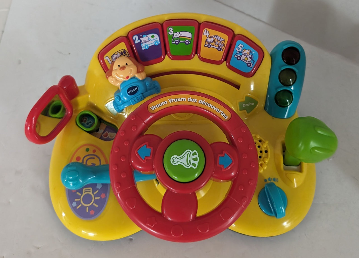 Volant de voiture pour enfant / Vroum vroum des découvertes Vtech