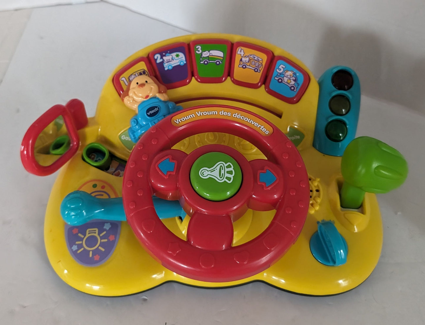 Volant de voiture pour enfant / Vroum vroum des découvertes Vtech