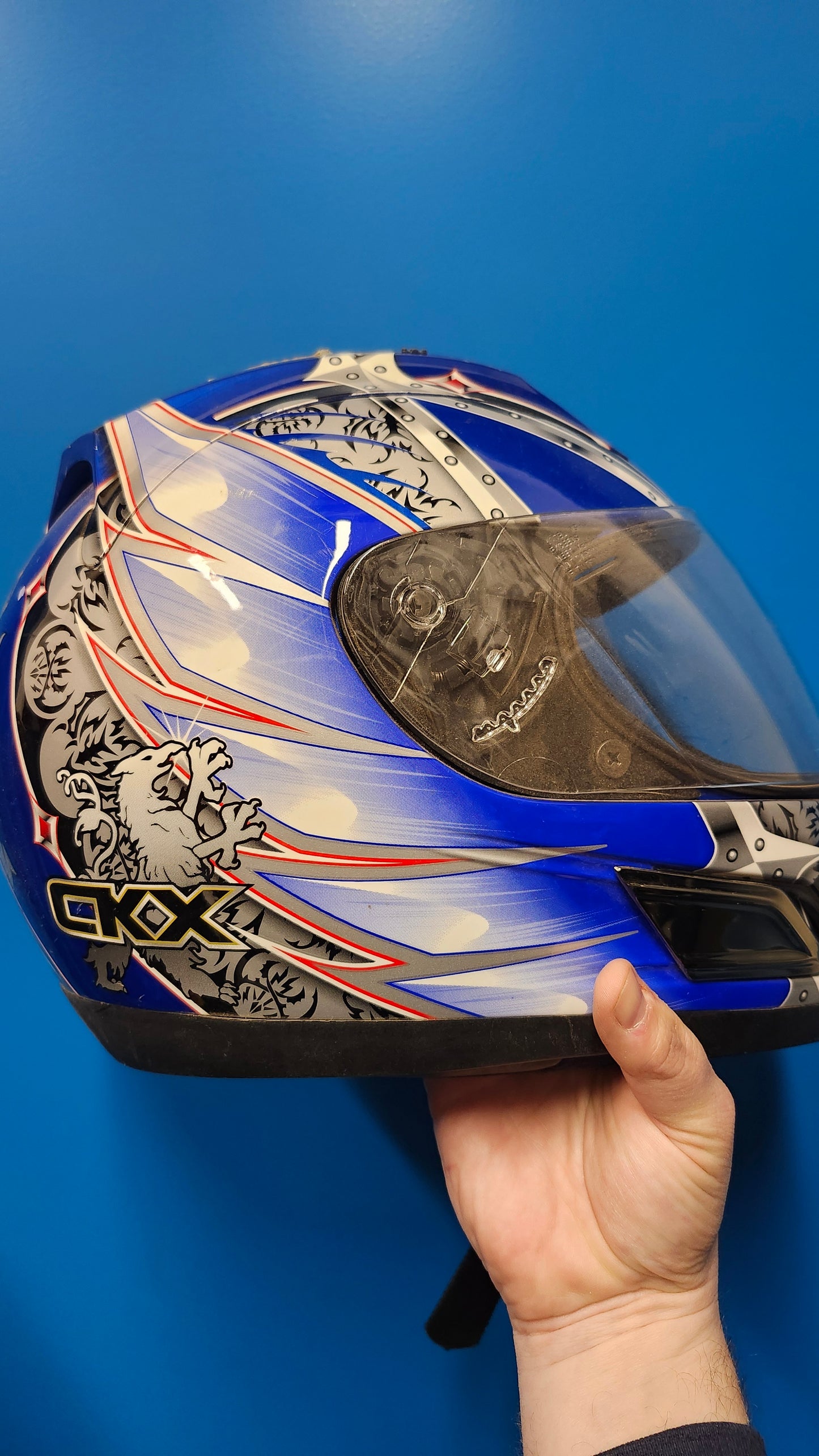 Casque de moto CKX