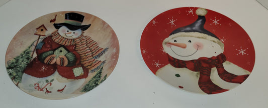 Assiette de Noël 12''
