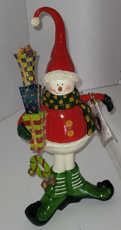 Bonhomme de neige en céramique Home Gift