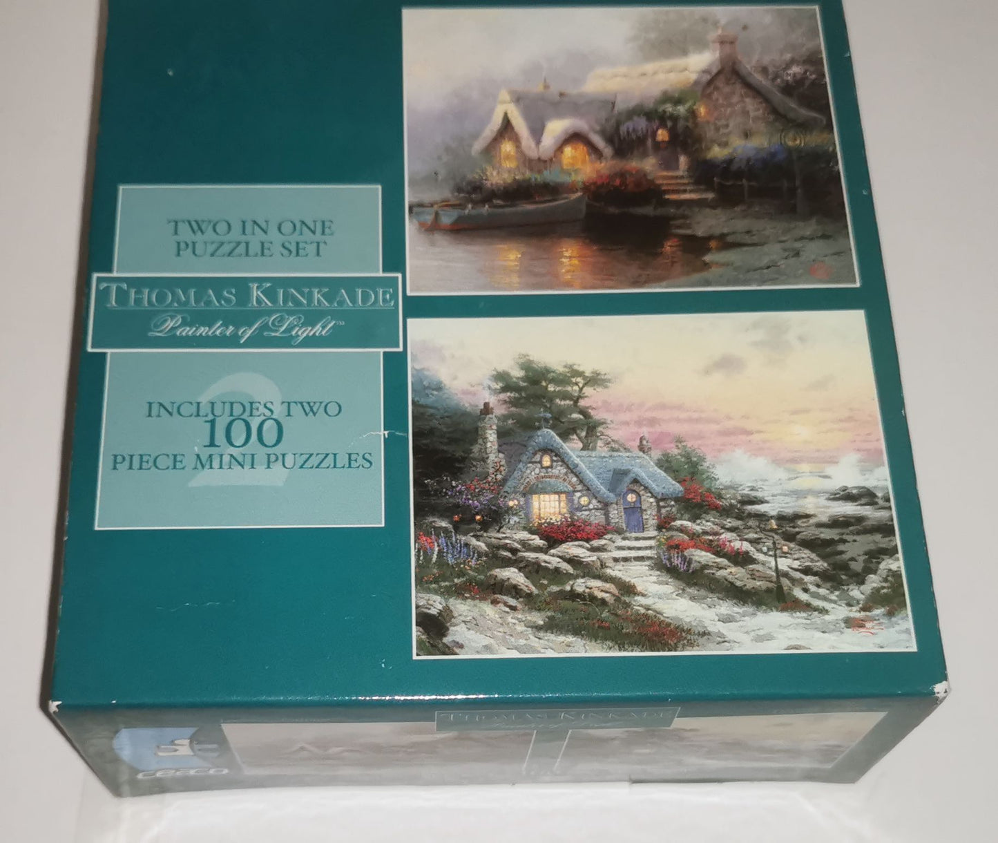 Casse-têtes 2 x 100 morceaux Thomas Kinkade
