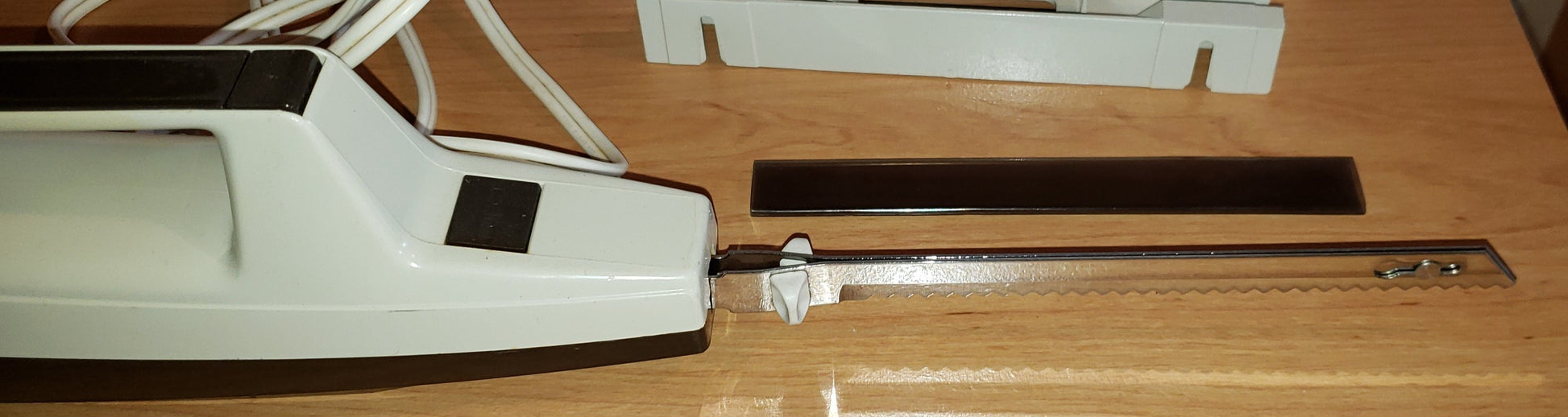 Moulinex Couteau électrique, 100 W, Lames à déco…