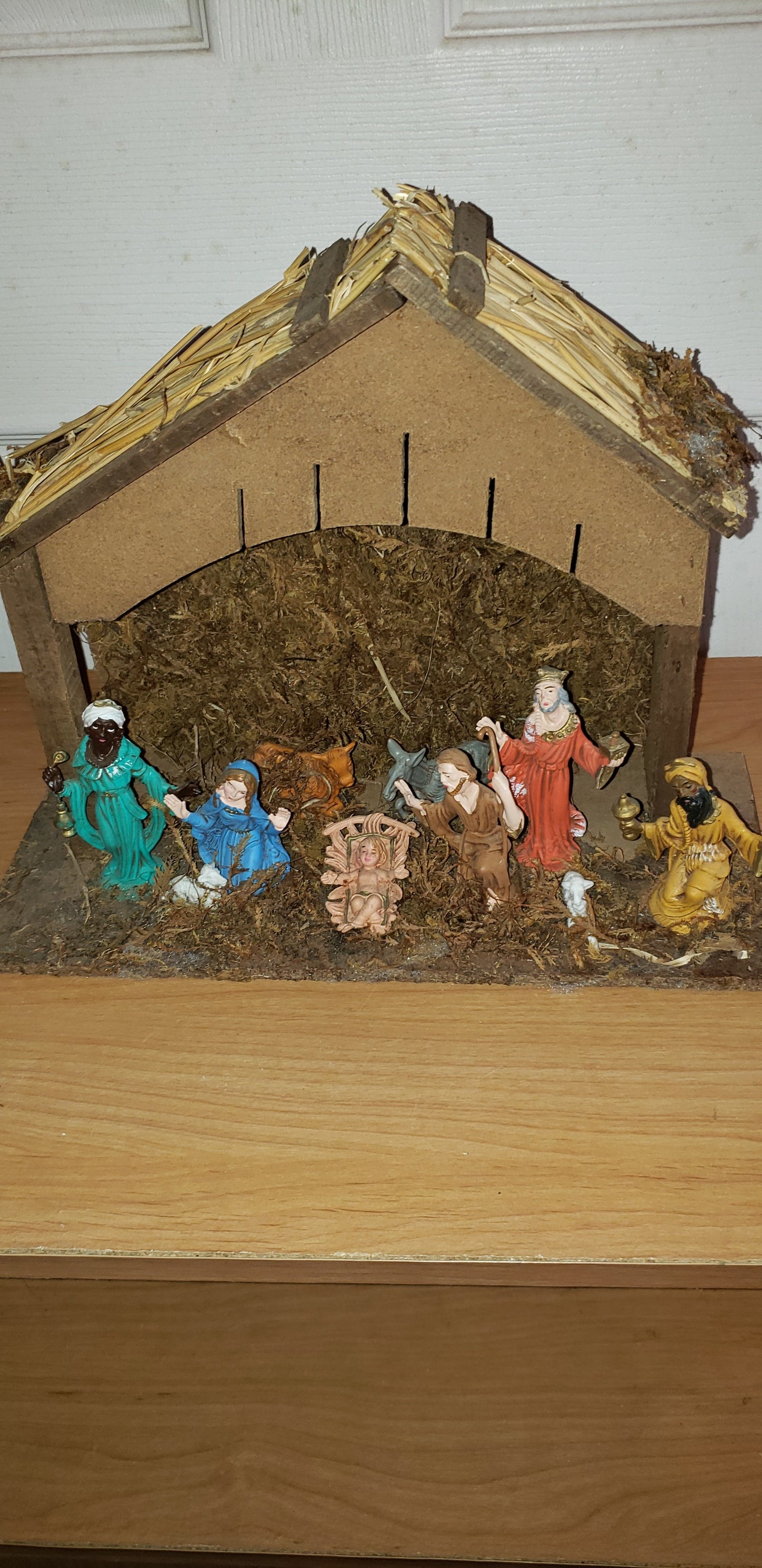 Crèche en bois