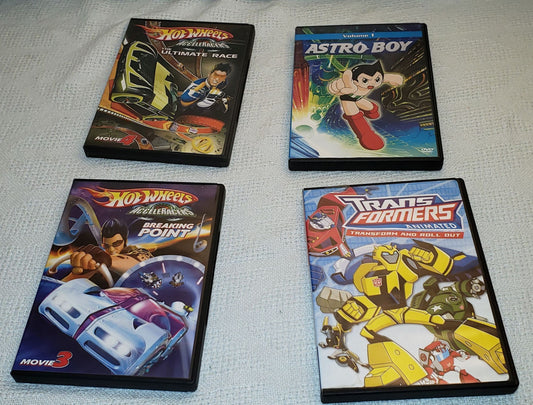 Lot de 4 films d'animation