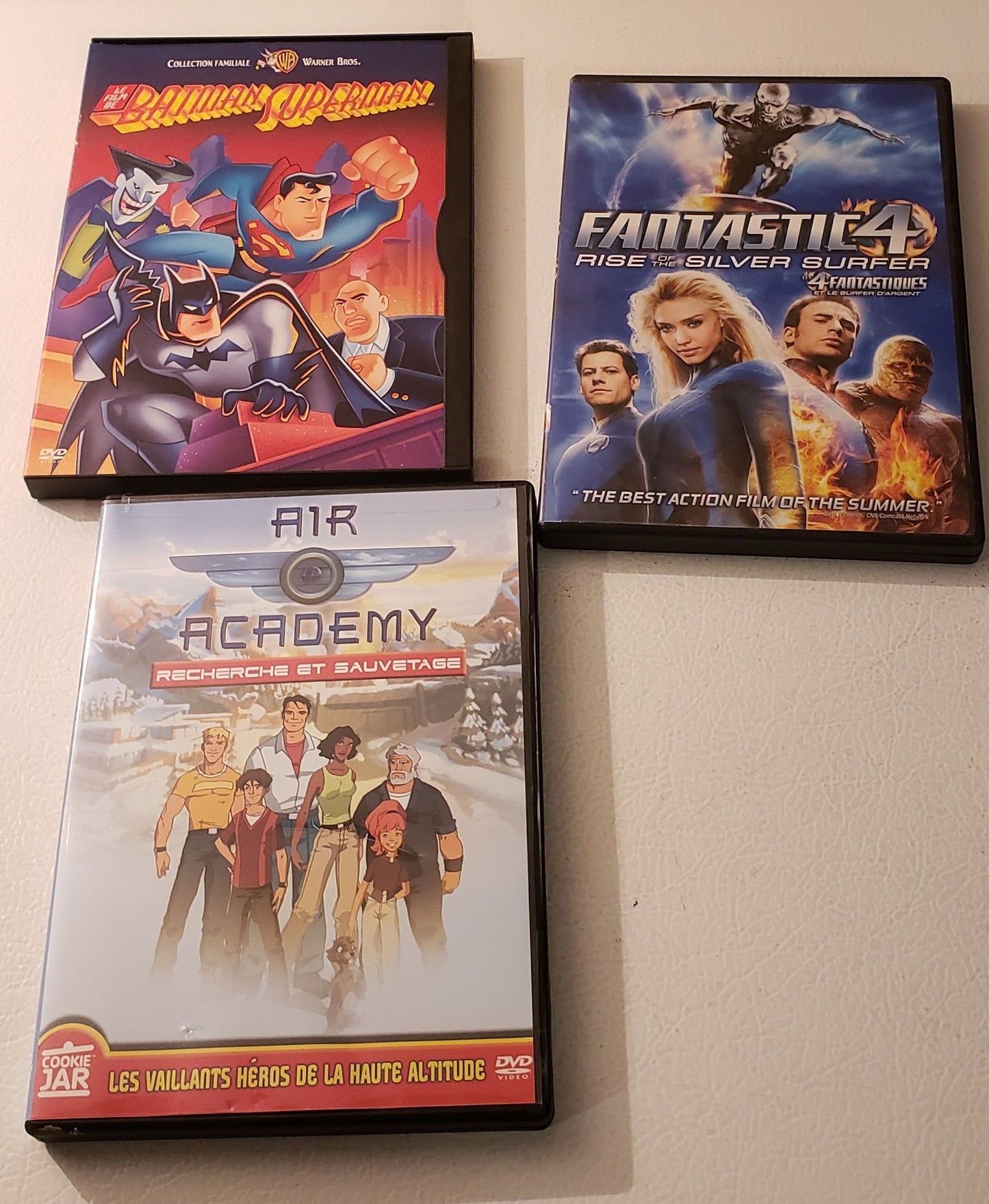 DVD Super héros