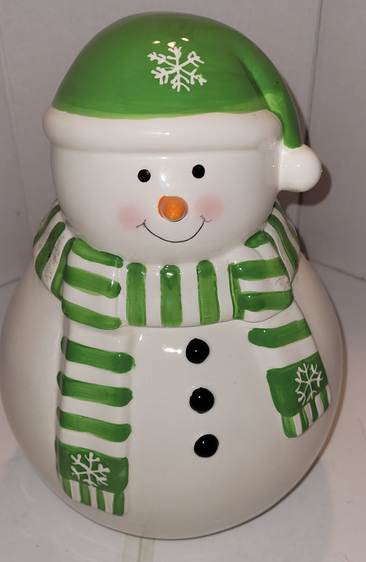 Jarre à biscuits Bonhomme de neige