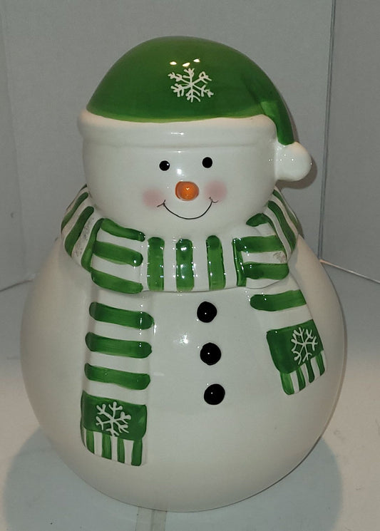 Jarre à biscuits Bonhomme de neige