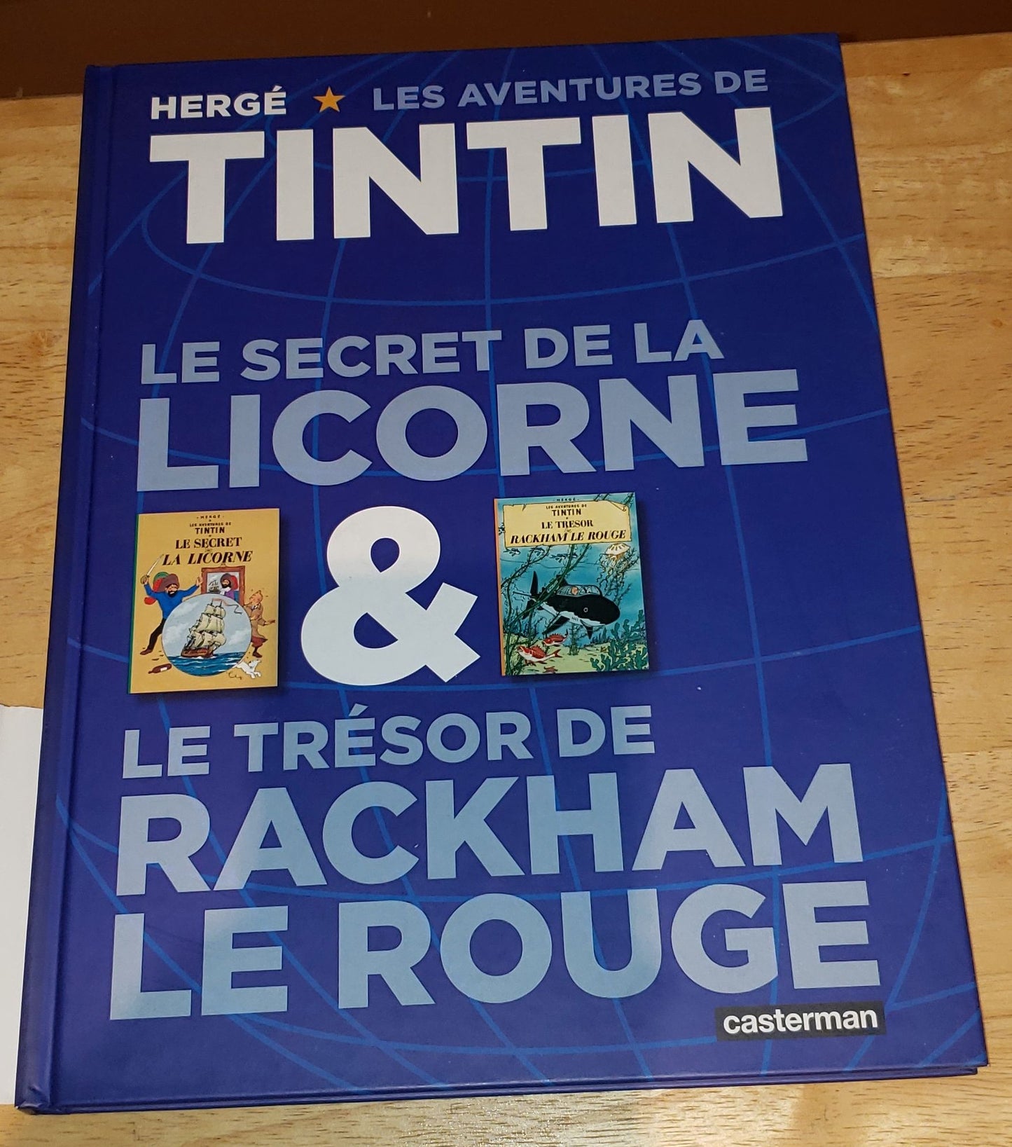 Livre Les aventures de Tintin
