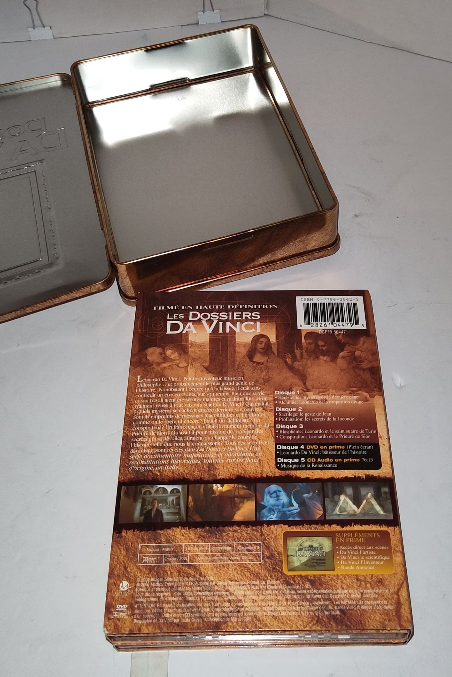 DVD Coffret Dossier DaVinci